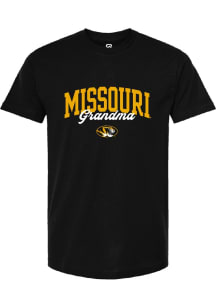 Summit Sportswear Missouri Tigers Womens Black Grandma Short Sleeve T-Shirt