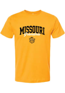 Summit Sportswear Missouri Tigers Womens Gold Grandma Short Sleeve T-Shirt
