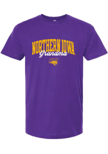 Summit Sportswear Northern Iowa Panthers Womens Purple Grandma Short Sleeve T-Shirt