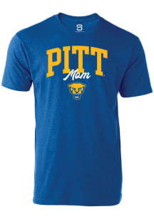 Pitt Panthers Blue Summit Sportswear Mom Short Sleeve T-Shirt