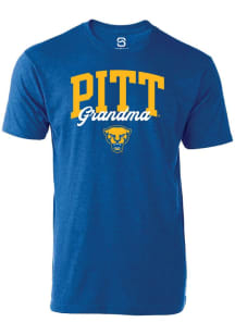 Pitt Panthers Blue Summit Sportswear Grandma Short Sleeve T-Shirt