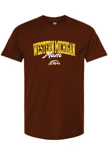 Western Michigan Broncos Brown Summit Sportswear Mom Short Sleeve T-Shirt