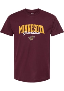 Minnesota Golden Gophers Maroon Summit Sportswear Grandma Short Sleeve T-Shirt