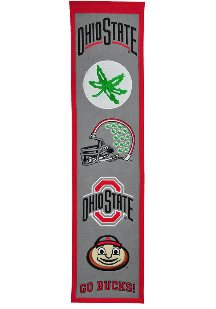 Ohio State Buckeyes 8x32 Fan Favorite Banner