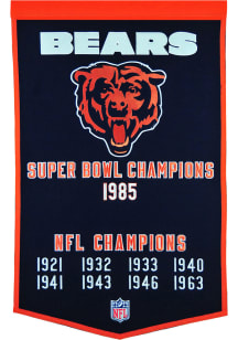 Chicago Bears 24x38 Dynasty Banner