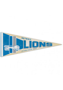 Detroit Lions 12x30 inch Retro Pennant