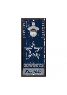Dallas Cowboys 5x11 inch Bottle Opener Sign