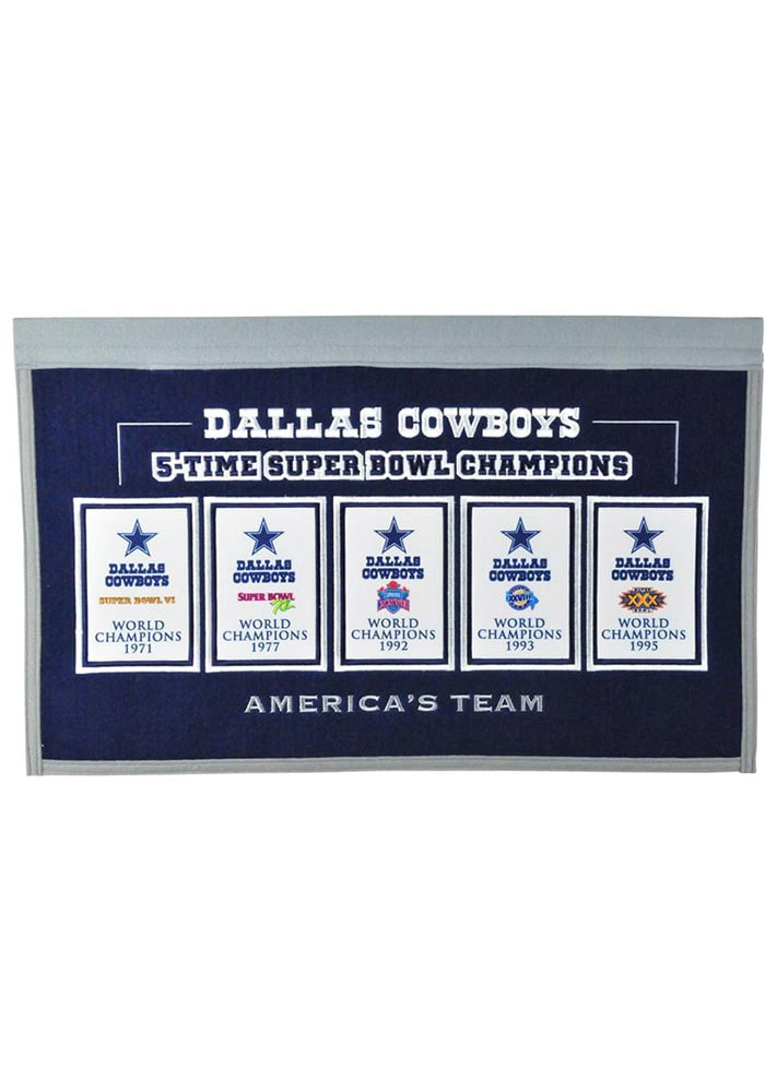 Wool Dynasty Banner - Dallas Cowboys