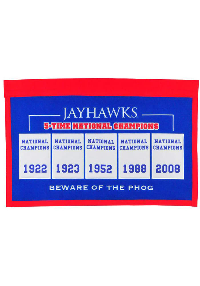 Kansas Jayhawks Rafter Raiser Banner