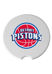 Detroit Pistons Ceramic 2 Pack Car Coaster - Red