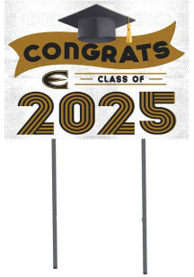 Emporia State Hornets KH Sports Fan 18x24 Yard Sign with Stakes Class of 2025 Yard Sign - White