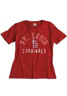 St Louis Cardinals Youth Red Youth Basic Short Sleeve T-Shirt