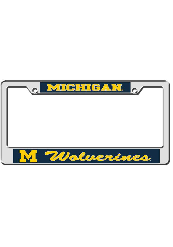 Michigan Wolverines Domed License Frame