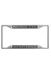 Michigan State Spartans Carbon Fiber License Frame