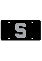 Dark Green Rico Industries NCAA Michigan State Spartans Team Colored Chrome License Plate Frame