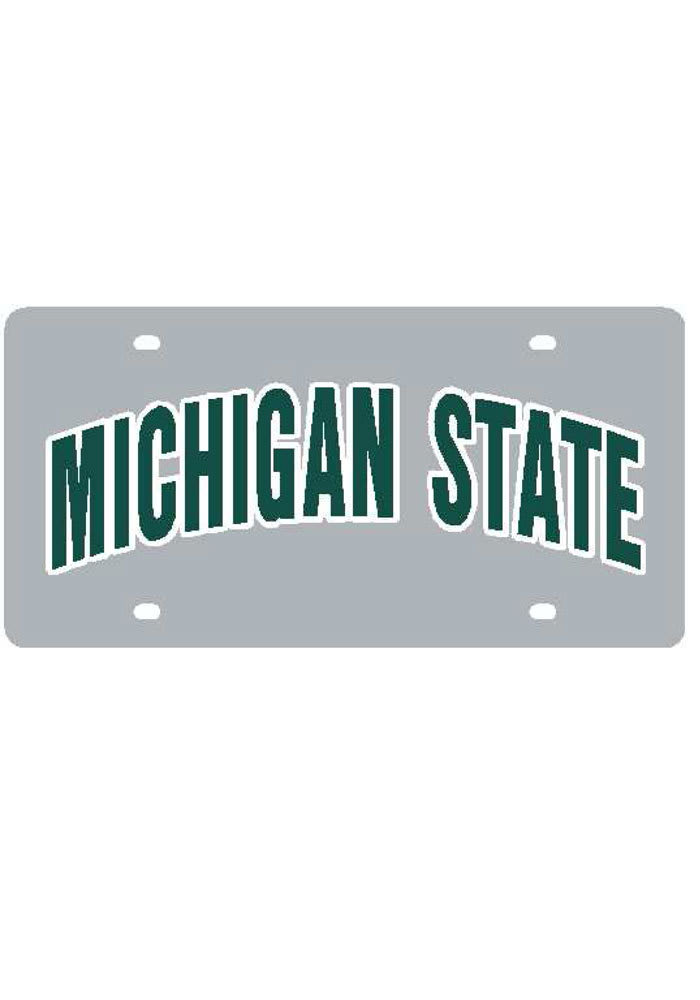 Michigan State Spartans Arched Car Accessory License Plate