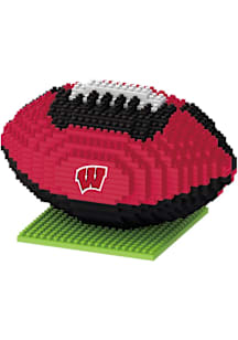 Wisconsin Badgers 3D BRXLZ Football Building Blocks