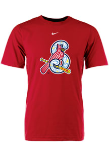 Springfield Cardinals Red Cotton Tee Short Sleeve T Shirt