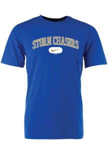 Omaha Storm Chasers Blue Cotton Tee Short Sleeve T Shirt