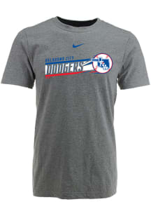 Oklahoma City Dodgers Grey Cotton Tee Short Sleeve T Shirt