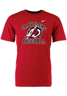 Arkansas Travelers Red Cotton Tee Design Short Sleeve T Shirt