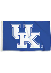 Kentucky Wildcats 3x5 Basic Logo Blue Silk Screen Grommet Flag
