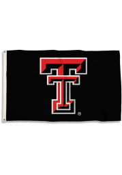 Texas Tech Red Raiders 3x5 Basic Logo Red Silk Screen Grommet Flag