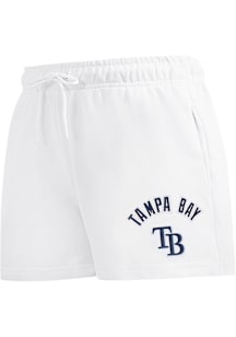 Pro Standard Tampa Bay Rays Womens White Classic Shorts