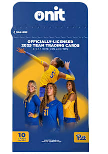Pitt Panthers 2025 Volleyball Single Pack Collectible NCAA Cards - Blue