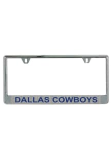 Dallas Cowboys Silver Metal License Frame