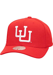 Mitchell and Ness Utah Utes Red All In 2.0 Mens Snapback Hat