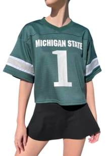Jayden Reed Michigan State Spartans Womens Jersey Fashion Football Jersey - Green