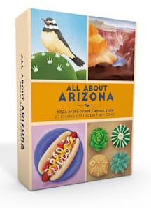 Arizona All About Arizona Flash Cards Game