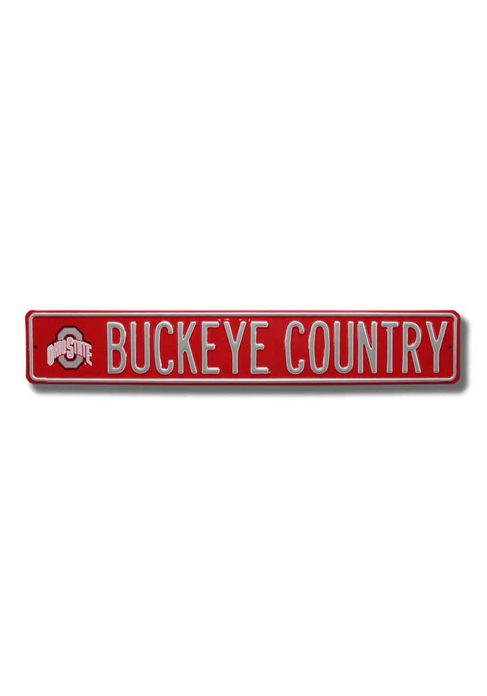 Ohio State Buckeyes Buckeye Country Street Sign