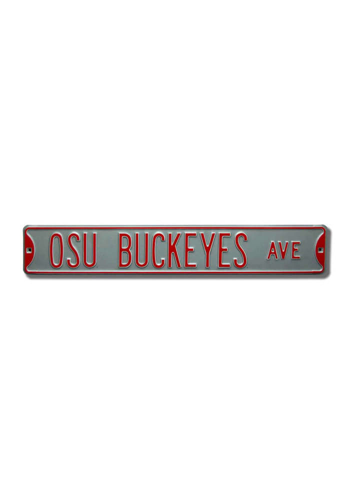 Ohio State Buckeyes Ave Street Sign