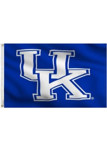 Kentucky Wildcats 3x5 Grommet Grey Silk Screen Grommet Flag