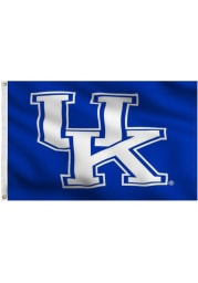 Kentucky Wildcats 3x5 Grommet Grey Silk Screen Grommet Flag