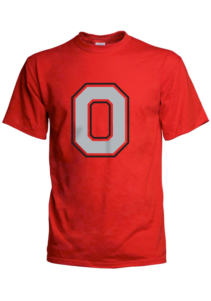 Ohio State Buckeyes Red Logo Short Sleeve T Shirt