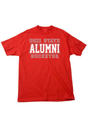 Ohio State Buckeyes Red Alumni Short Sleeve T Shirt