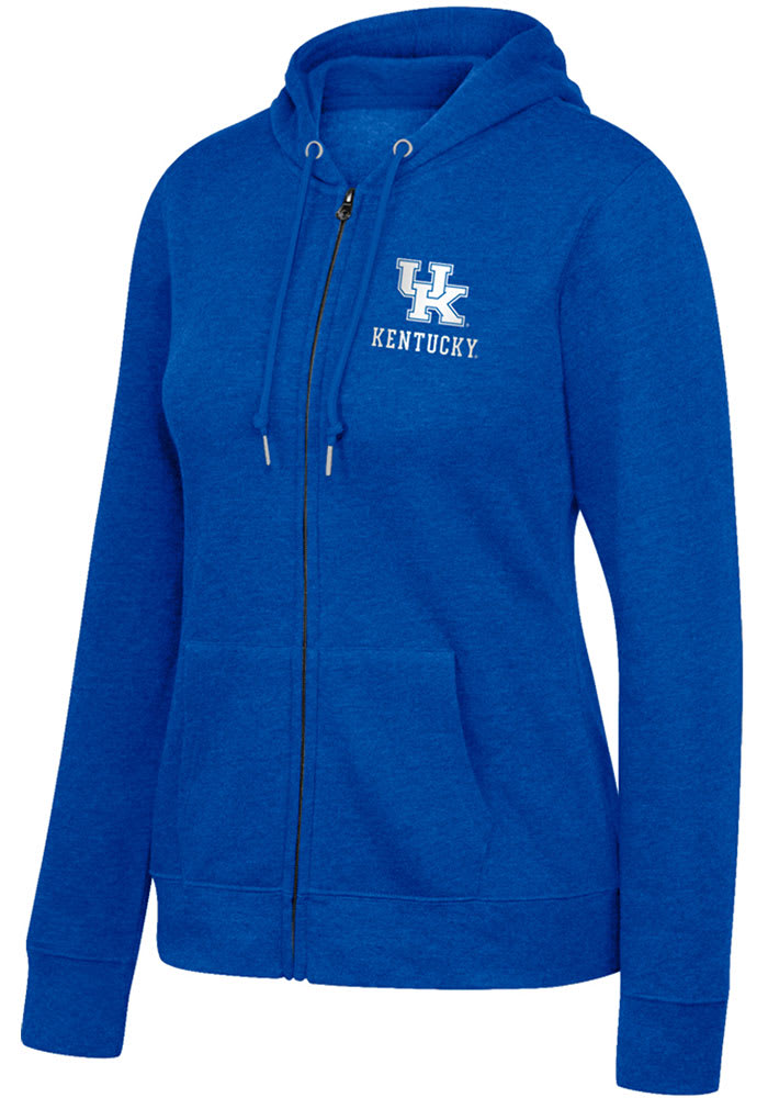 Kentucky Wildcats Womens Blue Essential Fleece Long Sleeve Full Zip