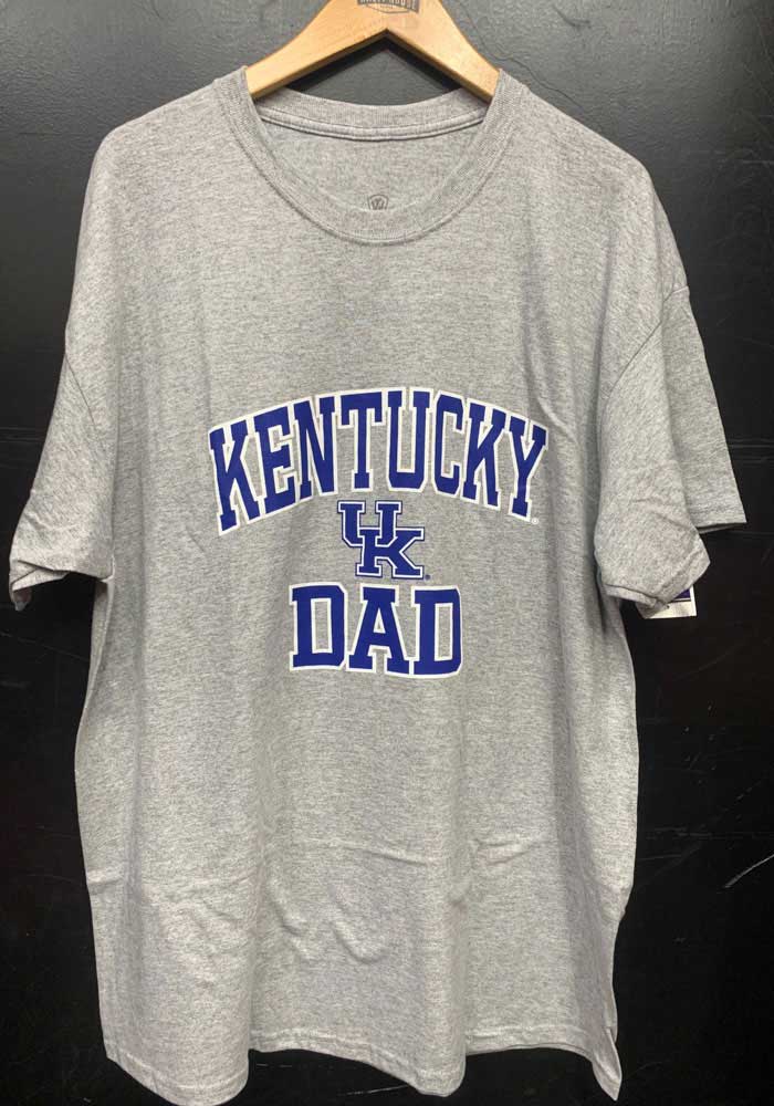 Kentucky Wildcats Grey Dad Short Sleeve T Shirt