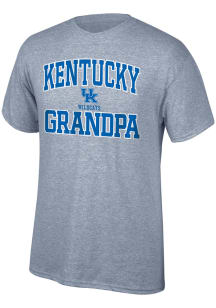 Kentucky Wildcats Grey Grandpa Short Sleeve T Shirt
