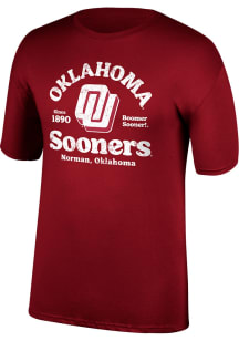 Oklahoma Sooners Crimson Game of the Century Short Sleeve T Shirt