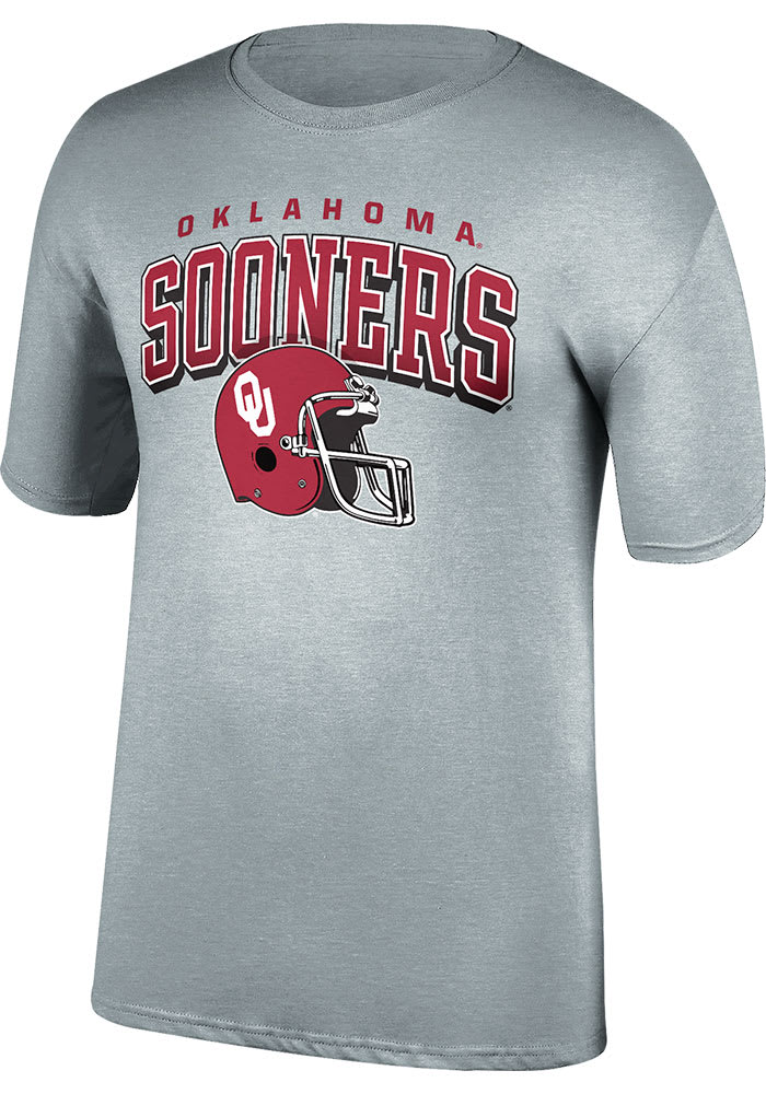 Oklahoma Sooners Grey Football Game Of The Century Short Sleeve T Shirt