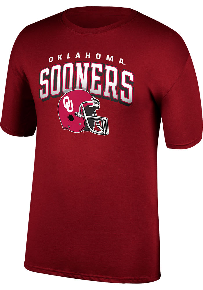 Oklahoma Sooners Crimson Football Game Of The Century Short Sleeve T Shirt