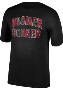 Oklahoma Sooners Charcoal Number One Boomer Short Sleeve T Shirt