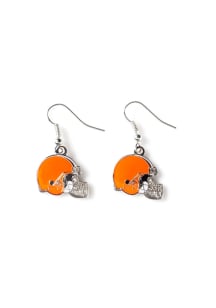 Cleveland Browns Logo Dangle Womens Earrings