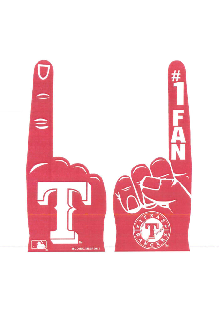 Texas Rangers #1 Fan Foam Finger