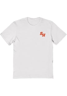 Vive La Fete Sam Houston State Bearkats Womens White Impressions Short Sleeve T-Shirt