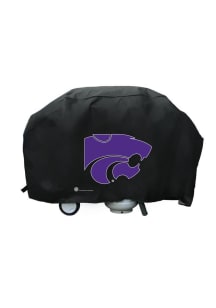 K-State Wildcats 68in Black BBQ Grill Cover